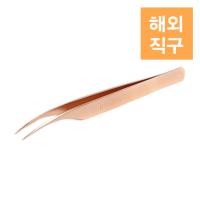 [해외] [WORLD LASH] 커브형 핀셋 핑크골드