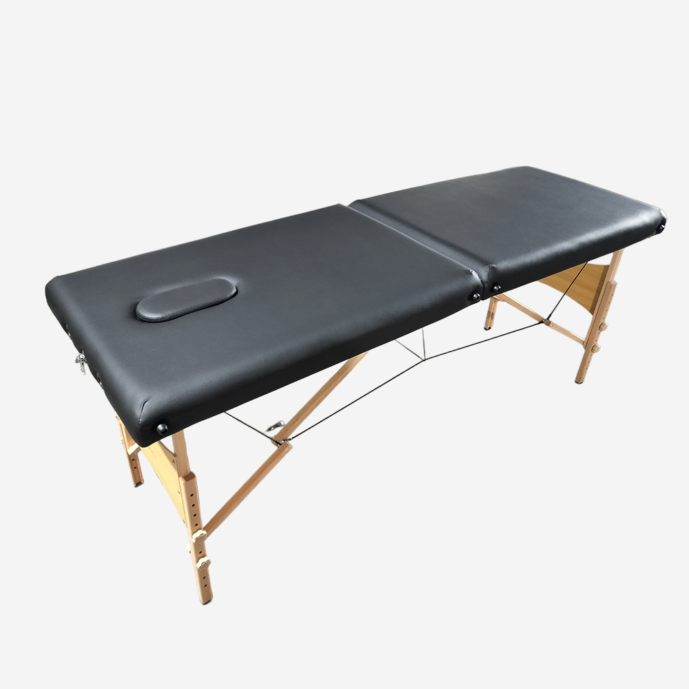 경량 접이식마사지침대 A-0013 블랙