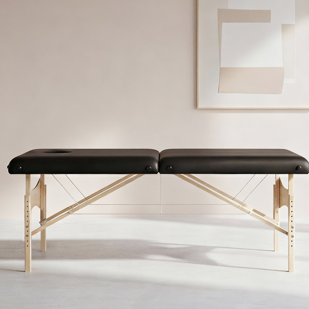 경량 접이식마사지침대 A-0013 브라운_1