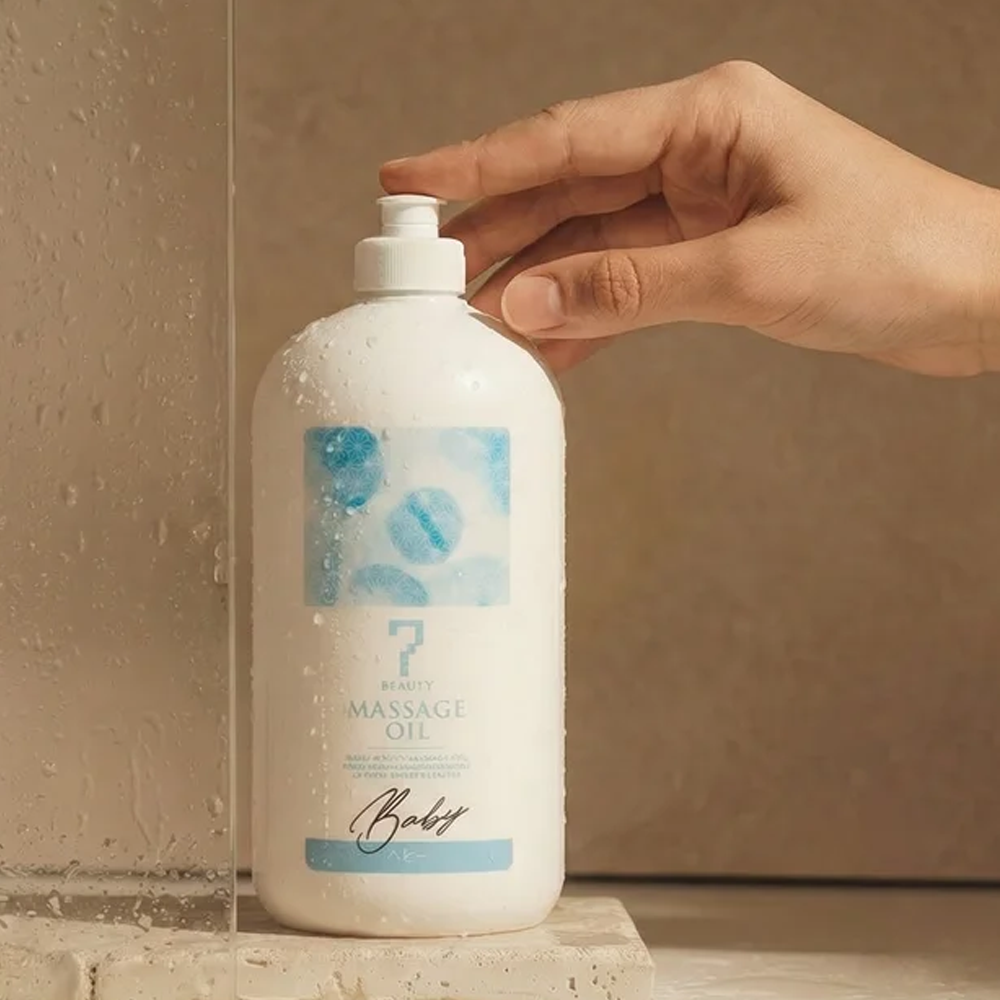 세븐뷰티 마사지 오일 베이비 1L_8