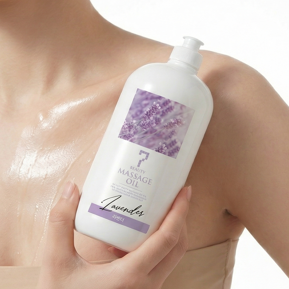 세븐뷰티 마사지 오일 라벤더 1L_4