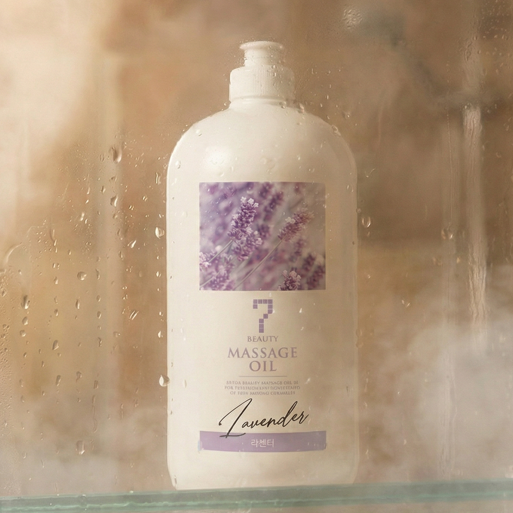 세븐뷰티 마사지 오일 라벤더 1L_6