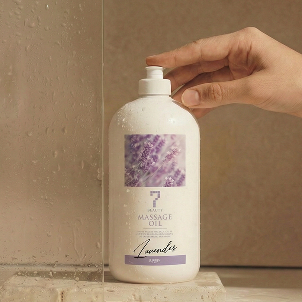 세븐뷰티 마사지 오일 라벤더 1L_7