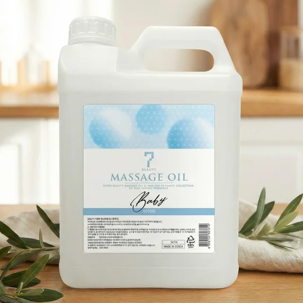 세븐뷰티 마사지 오일 베이비 5L_4
