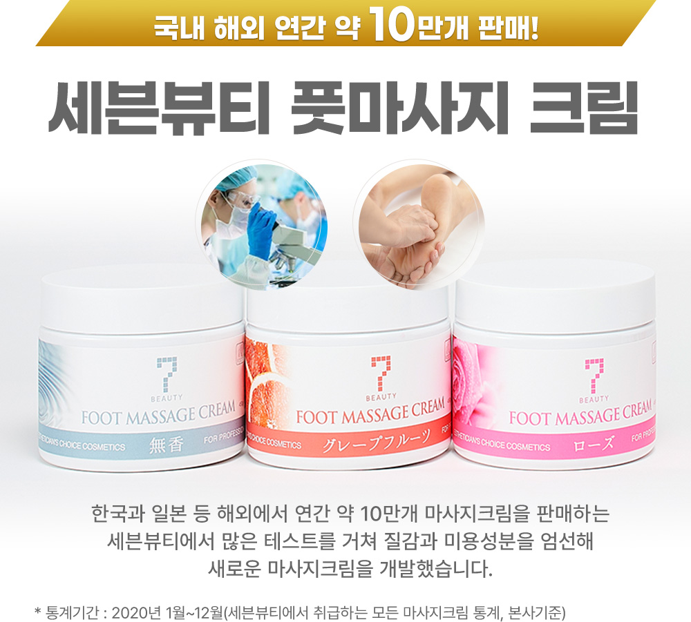 세븐뷰티 발마사지크림 450g 로즈_2