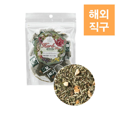 [해외] Cier ETBELLA 씨에르 에뜨벨라 블렌드티 페퍼민트 리플레쉬 2gX10개