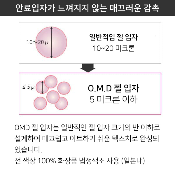 [해외] [OMD]컬러젤 #025_라넌큘러스 스킨_2