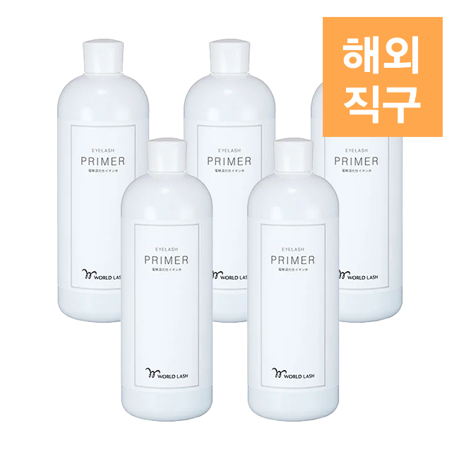 [해외] [WORLD LASH] 아이래쉬 프라이머 500ml (5개)