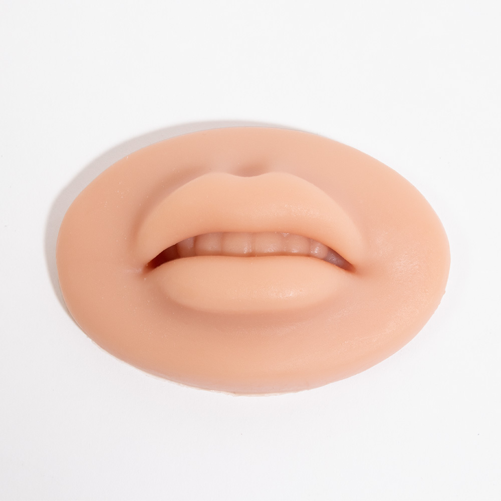 5D 반영구 입술연습 실리콘 고무판 딥스킨